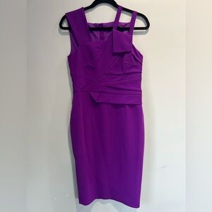 Karen Millen Vibrant Purple Midi Dress